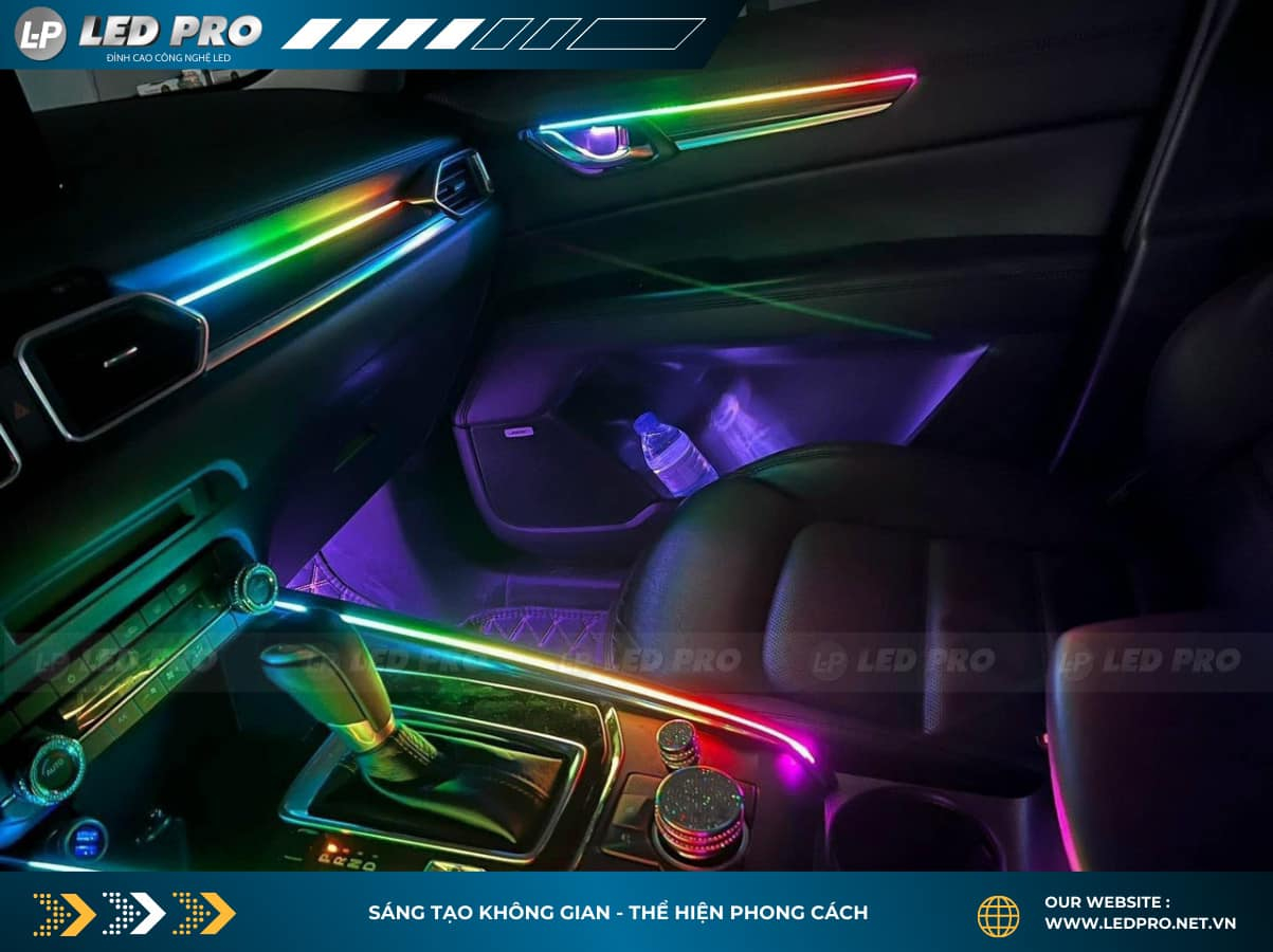 NÂNG CẤP LED VIỀN NỘI THẤT | Led viền nội thất cho ô tô - Led Pro