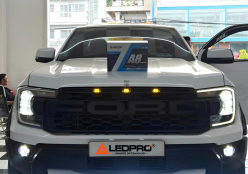 ĐỘ BI GẦM FORD RAPTOR – NÂNG CẤP ÁNH SÁNG MẠNH MẼ VỚI LEDPRO A8 SPECIAL