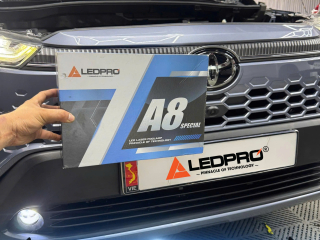 ĐỘ BI GẦM LEDPRO A8 SPECIAL CHO TOYOTA COROLLA CROSS – TĂNG KHẢ NĂNG CHIẾU SÁNG KHI DI CHUYỂN BAN ĐÊM