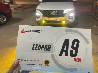 ĐỘ BI GẦM LEDPRO A9 NEW CHO HYUNDAI CRETA - NÂNG CẤP ÁNH SÁNG, CHỦ ĐỘNG HƠN KHI CHẠY ĐÊM