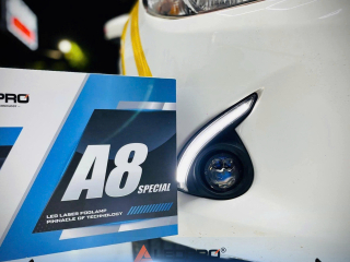 ĐỘ BI GẦM LEDPRO A8 SPECIAL CHO MAZDA 2 – COMBO GỌN GÀNG CHO NHỮNG CHUYẾN ĐI ĐÊM