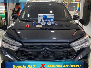 Suziki XL7 Nâng cấp đèn bi gầm LEDPRO A9 New