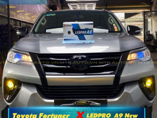 Toyota Fortuner nâng cấp Bi gầm LEDPRO A9 New – Sáng cực mạnh, tự tin chinh phục mọi cung đường