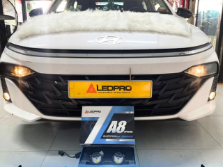 ĐỘ BI GẦM CHO HYUNDAI ACCENT – GIẢI PHÁP TĂNG SÁNG VỚI LEDPRO A8 SPECIAL