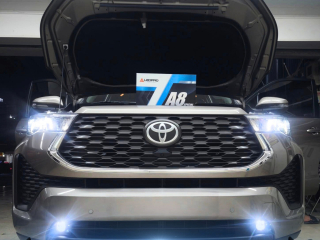 ĐỘ BI GẦM CHO TOYOTA INNOVA CROSS – NÂNG CẤP ÁNH SÁNG VỚI LEDPRO A8 SPECIAL