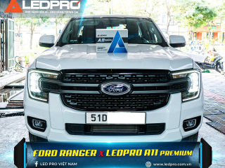 Ford Ranger Độ Đèn Bi Gầm LEDPRO A11 PREMIUM