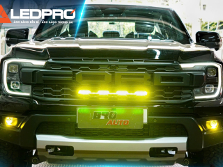 Ford Ranger Raptor Nâng Cấp Đèn Bi Gầm LEDPRO A8 SPECIAL