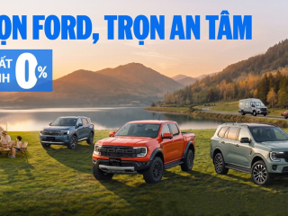 Ford Triển Khai Chương Trình Hỗ Trợ Tài Chính Tháng 8/2026: Nhiều Mẫu Xe Hưởng Ưu Đãi Hấp Dẫn