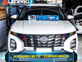 Hyundai Creta Nâng Cấp LED Nội Thất LEDPRO MAGIC