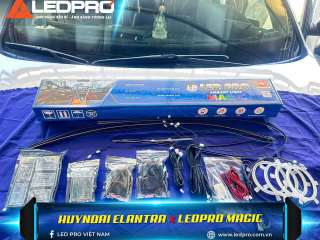 Hyundai Elantra Nâng Cấp LED Nội Thất LEDPRO MAGIC