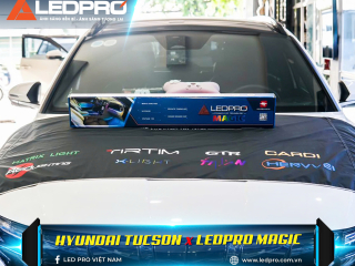 Hyundai Tucson Nâng Cấp LED Nội Thất LEDPRO MAGIC