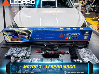 Mazda 3 Nâng Cấp LED Nội Thất LEDPRO MAGIC