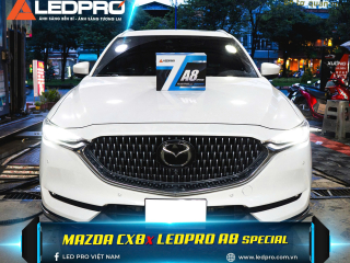 Mazda CX-8 Nâng Cấp Đèn Bi Gầm LEDPRO A8 SPECIAL
