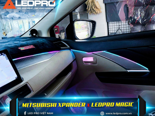 Mitsubishi Xpander Nâng Cấp LED Nội Thất LEDPRO MAGIC 