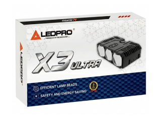 ĐÁNH GIÁ ĐÈN TRỢ SÁNG LEDPRO X3 ULTRA: TRỢ SÁNG 5000K, TẬP TRUNG VÀO KHẢ NĂNG CHIẾU SÁNG