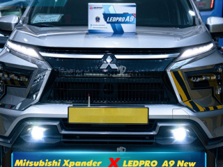 Mitsubishi Xpander 2026 nâng cấp bi gầm LEDPRO A9 New – Ánh sáng mạnh, lái an toàn mọi hành trình