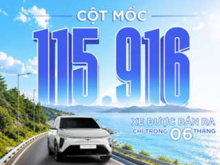 VinFast lập kỷ lục doanh số nửa đầu năm 2026, vượt mốc 115.000 xe bán ra