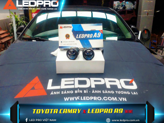 Toyota Camry Nâng Cấp Đèn Bi Gầm LEDPRO A9 NEW