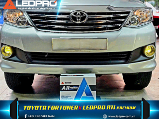 Toyota Fortuner Nâng Cấp Bi Gầm LEDPRO A11 PREMIUM