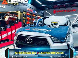 Toyota Hilux Nâng Cấp Đèn Bi Gầm LEDPRO A8 SPECIAL