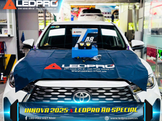 Toyota Innova Nâng Cấp Đèn Bi Gầm LEDPRO A8 SPECIAL