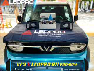 VinFast VF3 Nâng Cấp Đèn Bi Gầm LEDPRO A11 PREMIUM