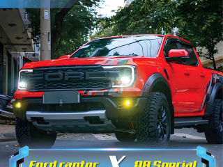 Ford Raptor Nâng Cấp Đèn Bi Gầm LEDPRO A8 Special