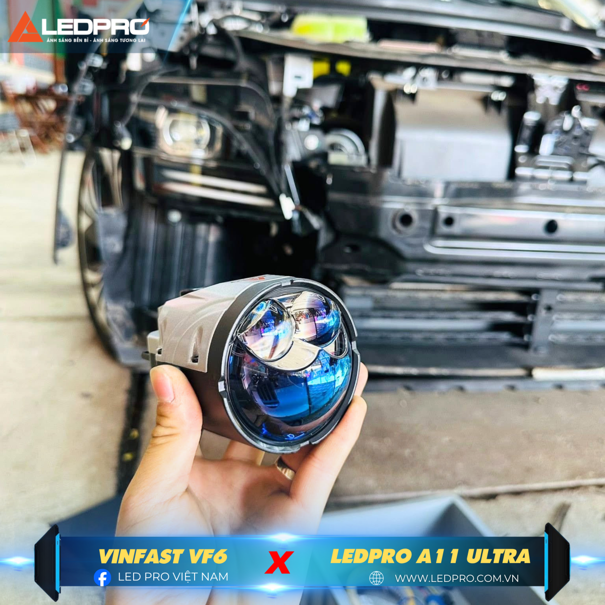 LEDPRO A11 ULTRA chính là cái tên hoàn hảo với chất lượng ánh sáng hàng đầu thị trường