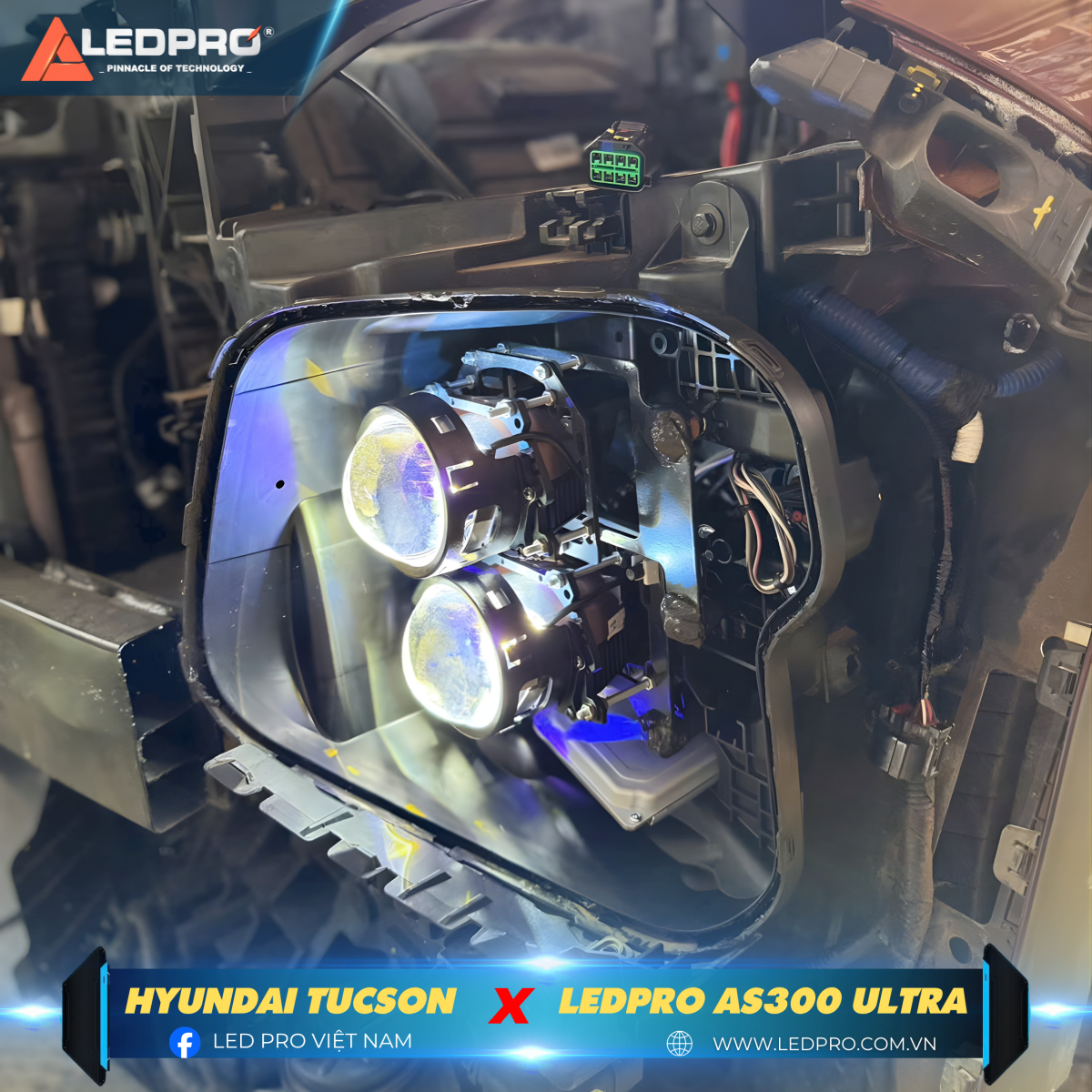 Một nâng cấp ánh sáng đỉnh cao cho ô tô hiện đại