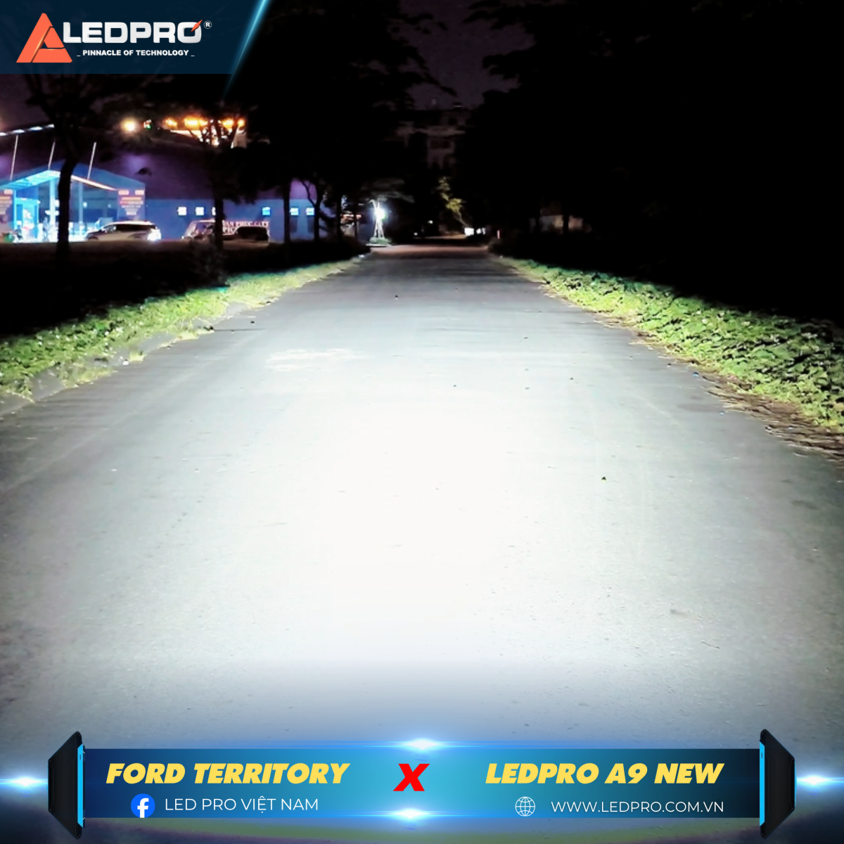 Ánh sáng chất lượng với độ sắc nét, tăng sáng mạnh mẽ và an toàn cho xe