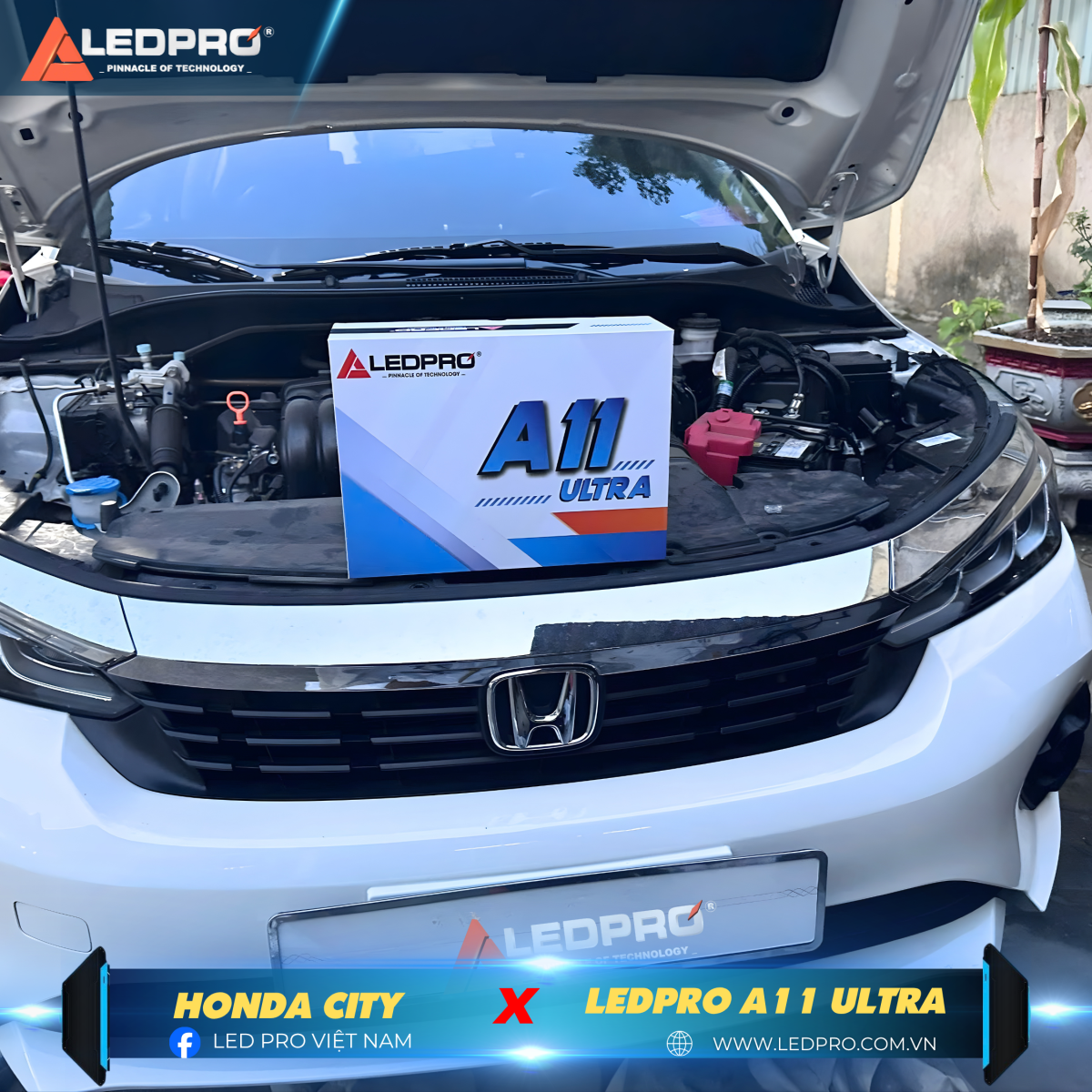 LEDPRO A11 Ultra chính là bản nâng cấp hoàn hảo cho Honda City