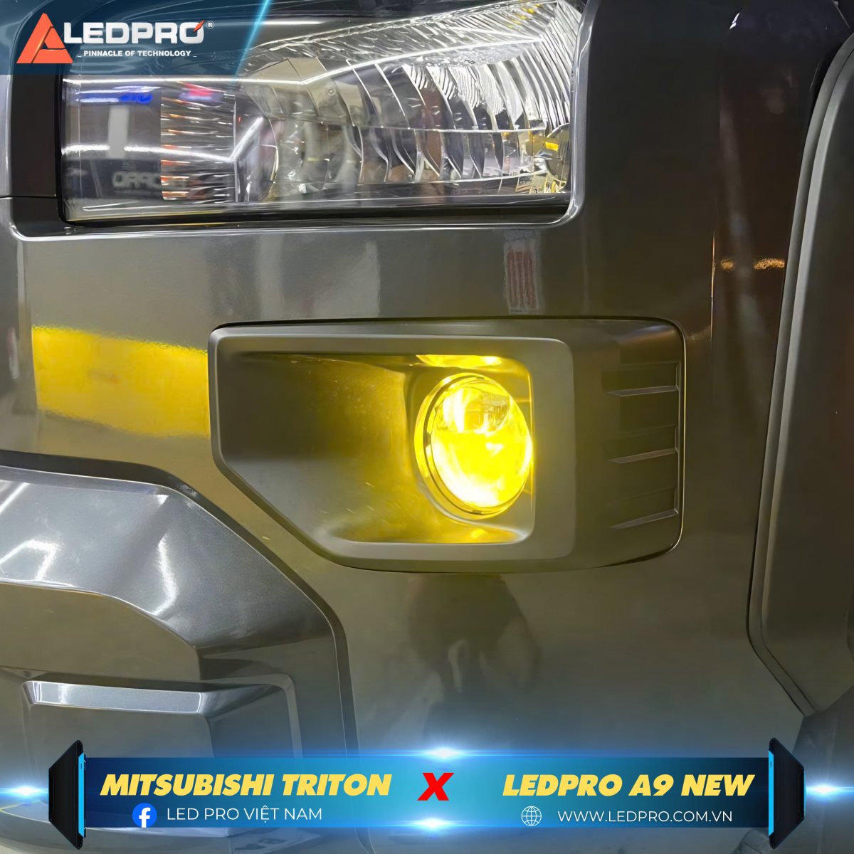 LEDPRO A9 NEW chính là giải pháp nâng cấp ánh sáng tuyệt vời với chất lượng ánh sáng cực cao