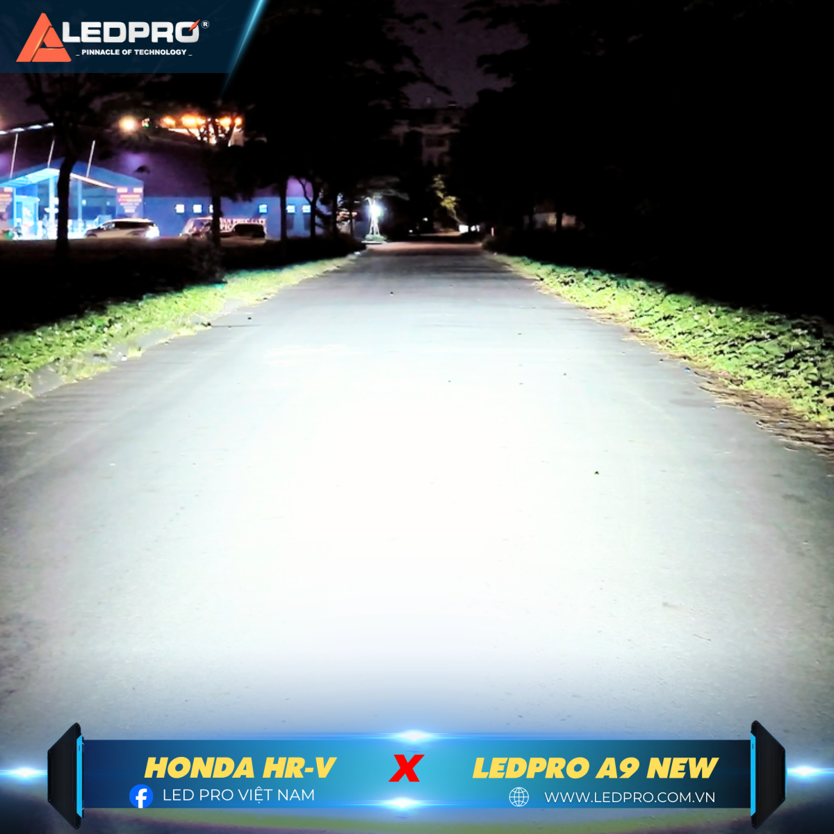 LEDPRO A9 New mang lại ánh sáng tuyệt vời, là giải pháp tăng sáng hiệu quả và an toàn cho xe