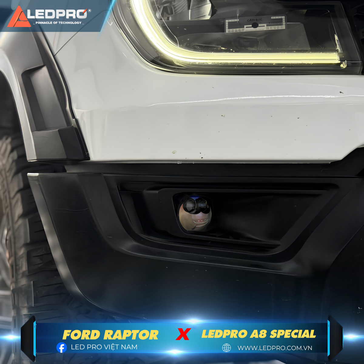 LEDPRO A8 Special - Bi gầm 2 inch hội tụ công nghệ ánh sáng tối tân là lựa chọn xứng tầm