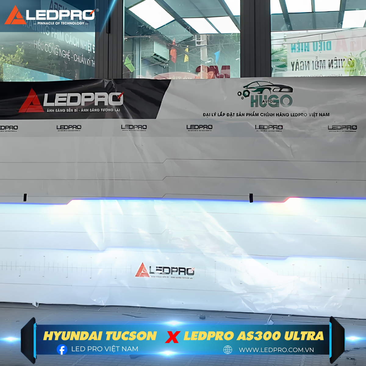 LEDPRO AS300 Ultra là giải pháp chiếu sáng hàng đầu và cần thiết cho ô tô