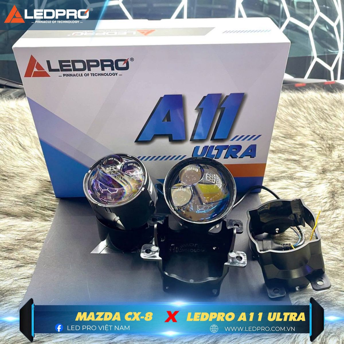 LEDPRO A11 Ultra – Đồng hành cùng mọi cung đường, từ phố thị đến địa hình