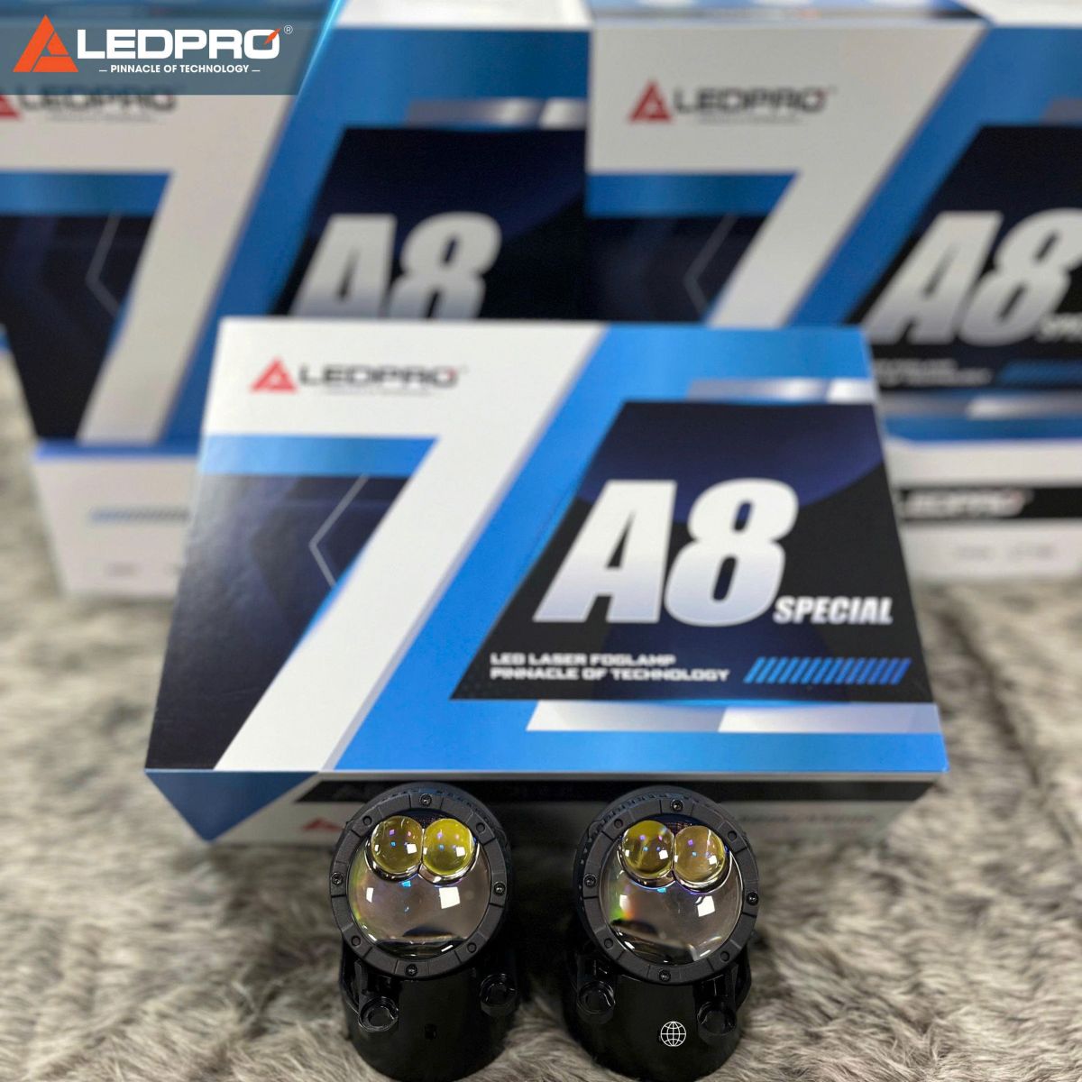 Ledpro A8 Special thiết kế nhỏ gọn phù hợp với những mẫu xe có hốc đèn gầm nhỏ