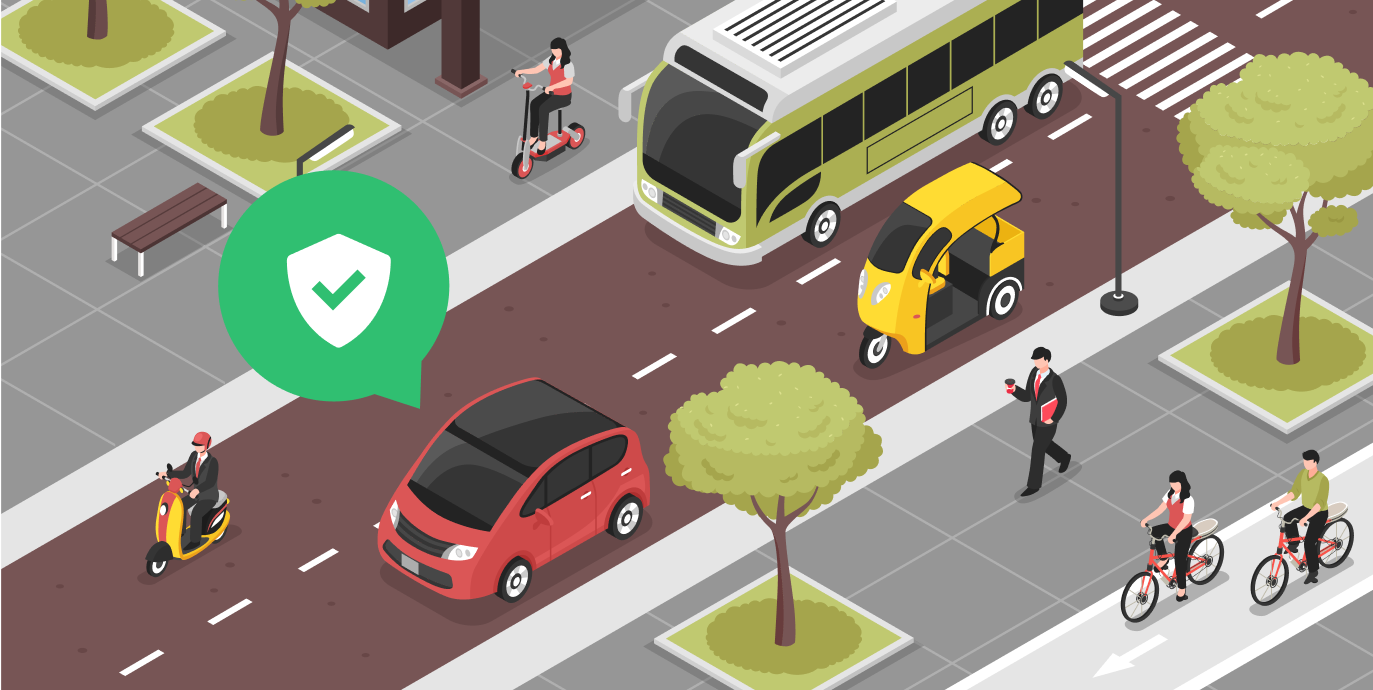 Nên giữ khoảng cách an toàn để tránh khả năng va chạm. Ảnh: Saladin