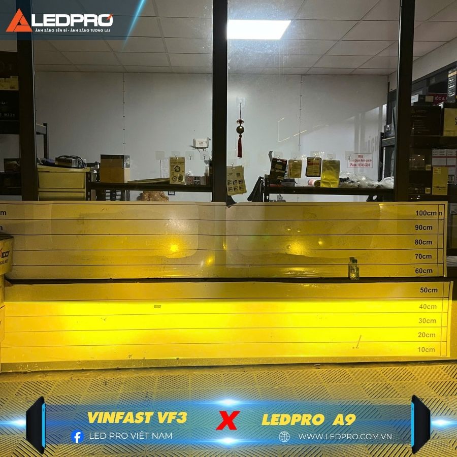 Phá mưa, phá sương, cân mọi điều kiện đường đi, nâng cấp tuyệt vời cho VF3 với A9 new