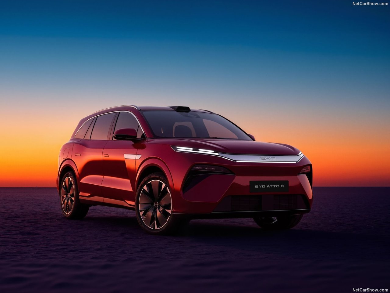 BYD Atto 8 trình làng tại thị trường quốc tế. Ảnh: netcarshow