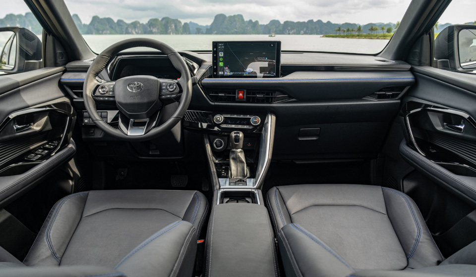Yaris Cross trang bị nhiều tiện nghi hiện đại. Ảnh: Toyota HCM