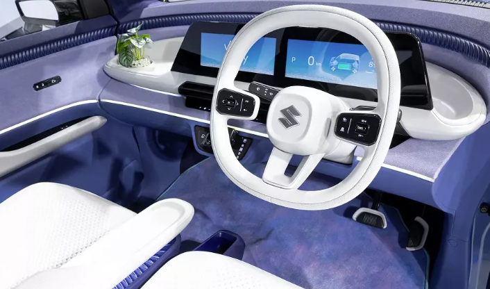 Khoang nội thất được thiết kế tối giản nhưng hiện đại. Ảnh: Suzuki