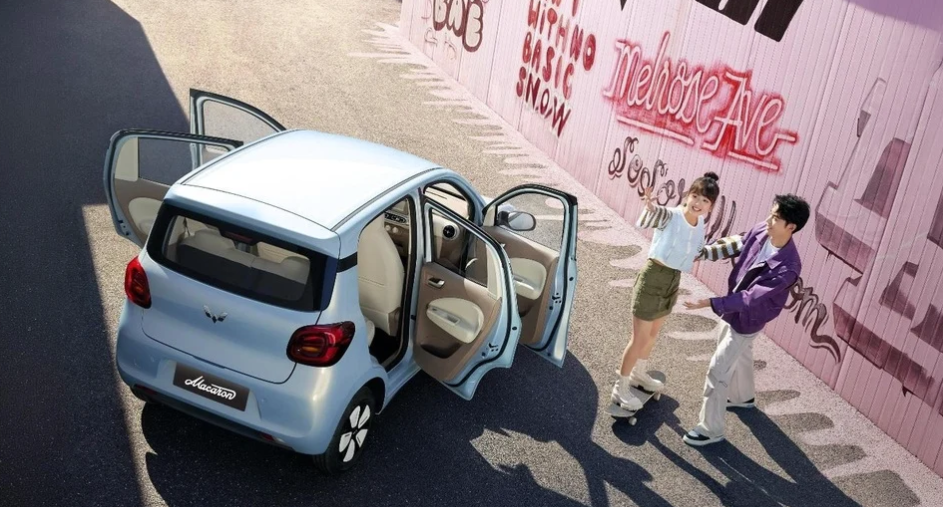 Ô tô điện mini 5 cửa Wuling Macaron. Ảnh: TMT Group
