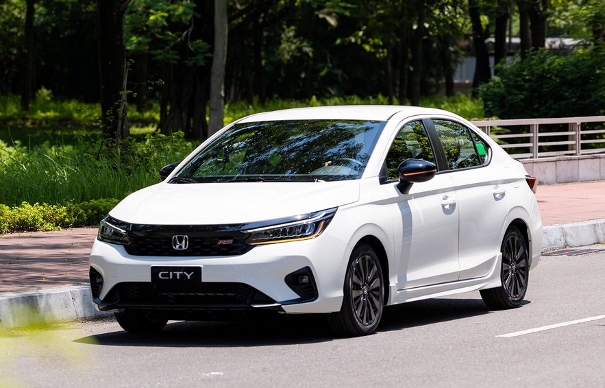 Honda City có vẻ ngoài thể thao và ấn tượng trong phân khúc. Ảnh: Honda