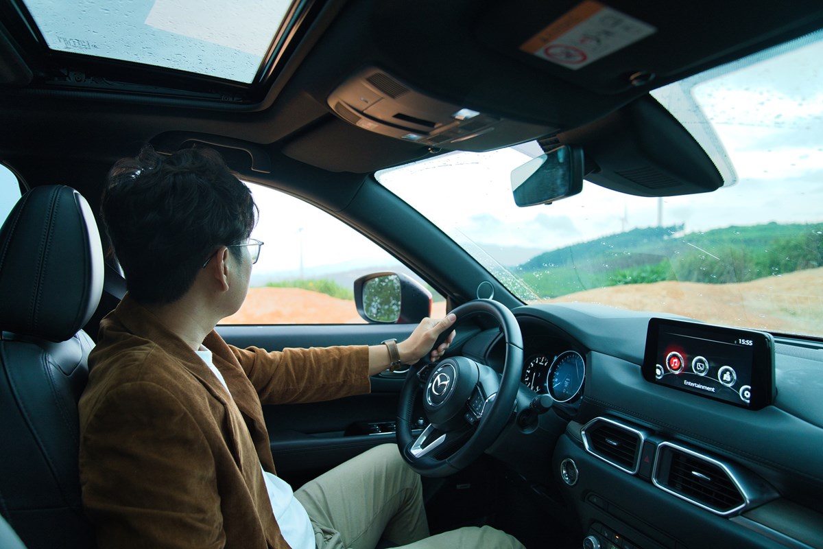 CX-5 có một cảm giác ấn tượng so với mặt bằng chung của SUV. Ảnh: Mazda