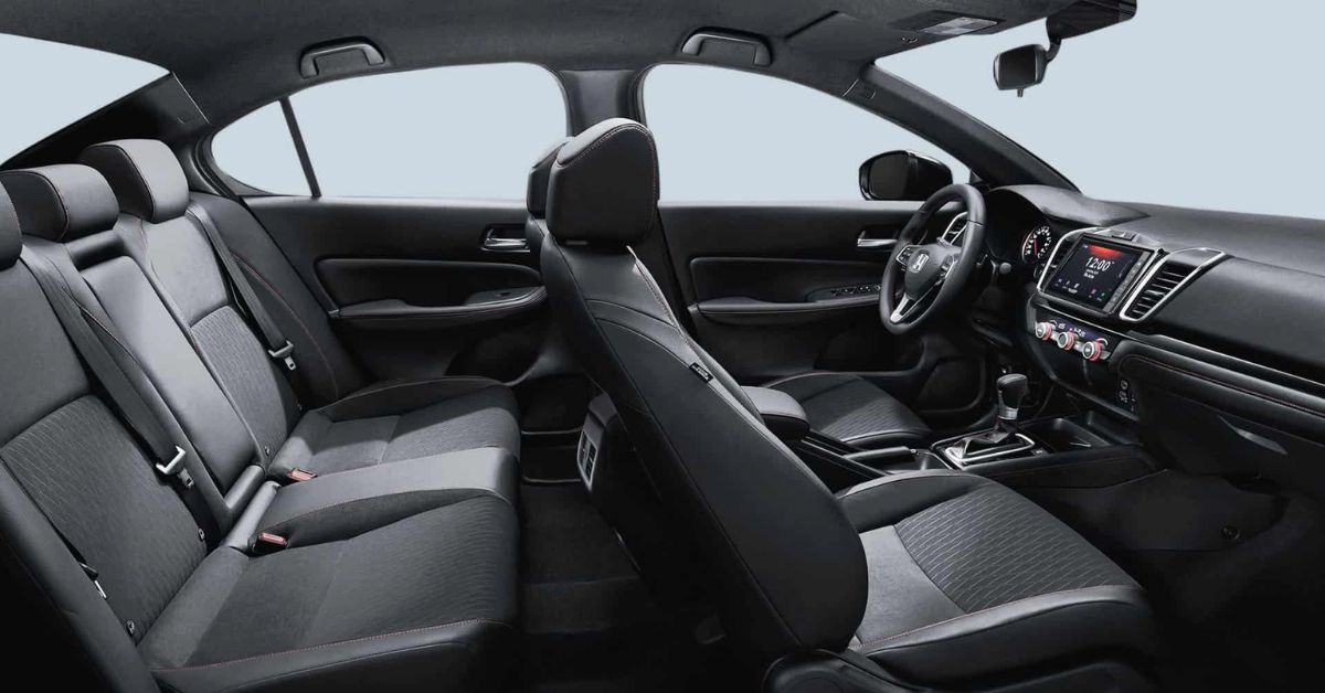 Không gian của Honda City thuộc hàng top trong phân khúc sedan hạng B. Ảnh: Honda