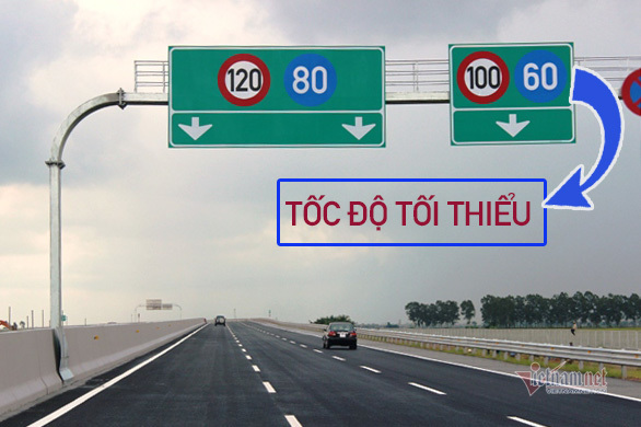 Tài xế khi đi trên cao tốc nên chú ý làn xe và biển báo tốc độ. Ảnh: Sưu tầm