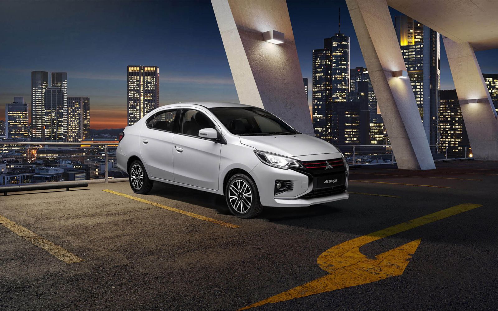 Attrage là một mẫu xe hợp với việc chạy dịch vụ. Ảnh: Mitsubishi 