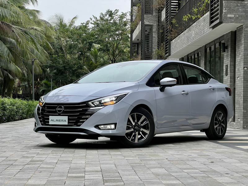 Nissan Almera cũng không kém cạnh khi cũng là mẫu xe cảm giác lái rất thoáng. Ảnh: Nissan