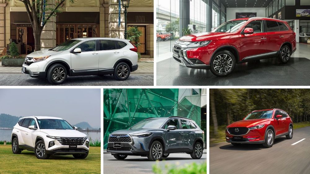 Hiện nay phân khúc SUV hạng C ngày càng đông đúc hơn. Ảnh: xedoisong